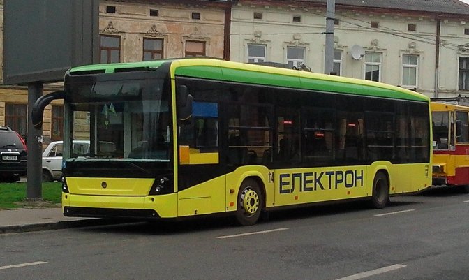 Нові  автобуси «Електрону» виїдуть на дороги Львова уже цього тижня