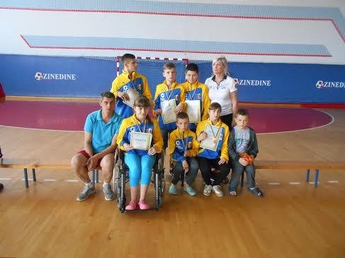 На Ужгородщині відбувся турнір з плавання серед дітей з інвалідністю