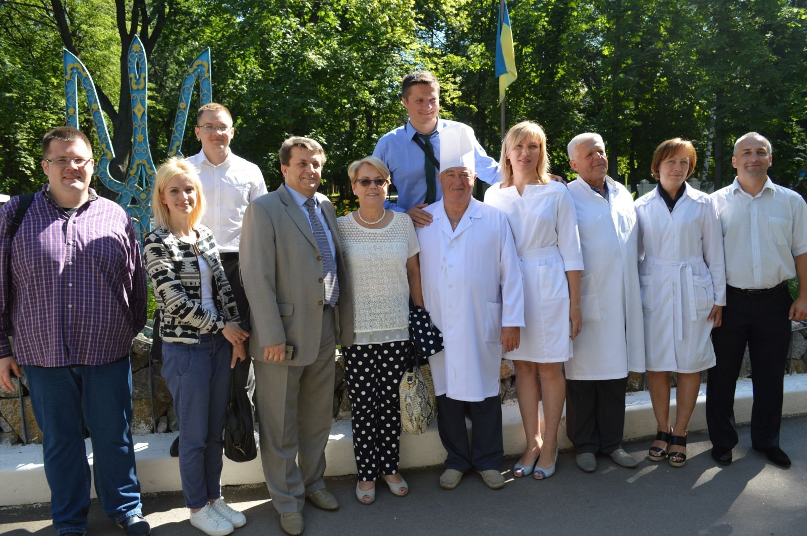 Польським гостям показали, як реабілітують учасників АТО у Вінницькому госпіталі ветеранів війни