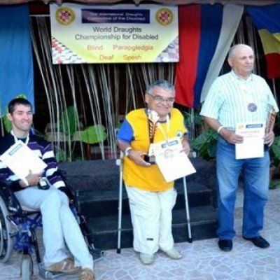 Вінницький спортсмен з інвалідністю став чемпіоном світу з шашок