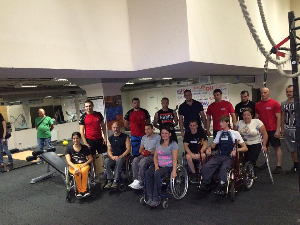 У Дніпрі розпочалися тренування учасників АТО з інвалідністю до "Ігри героїв"