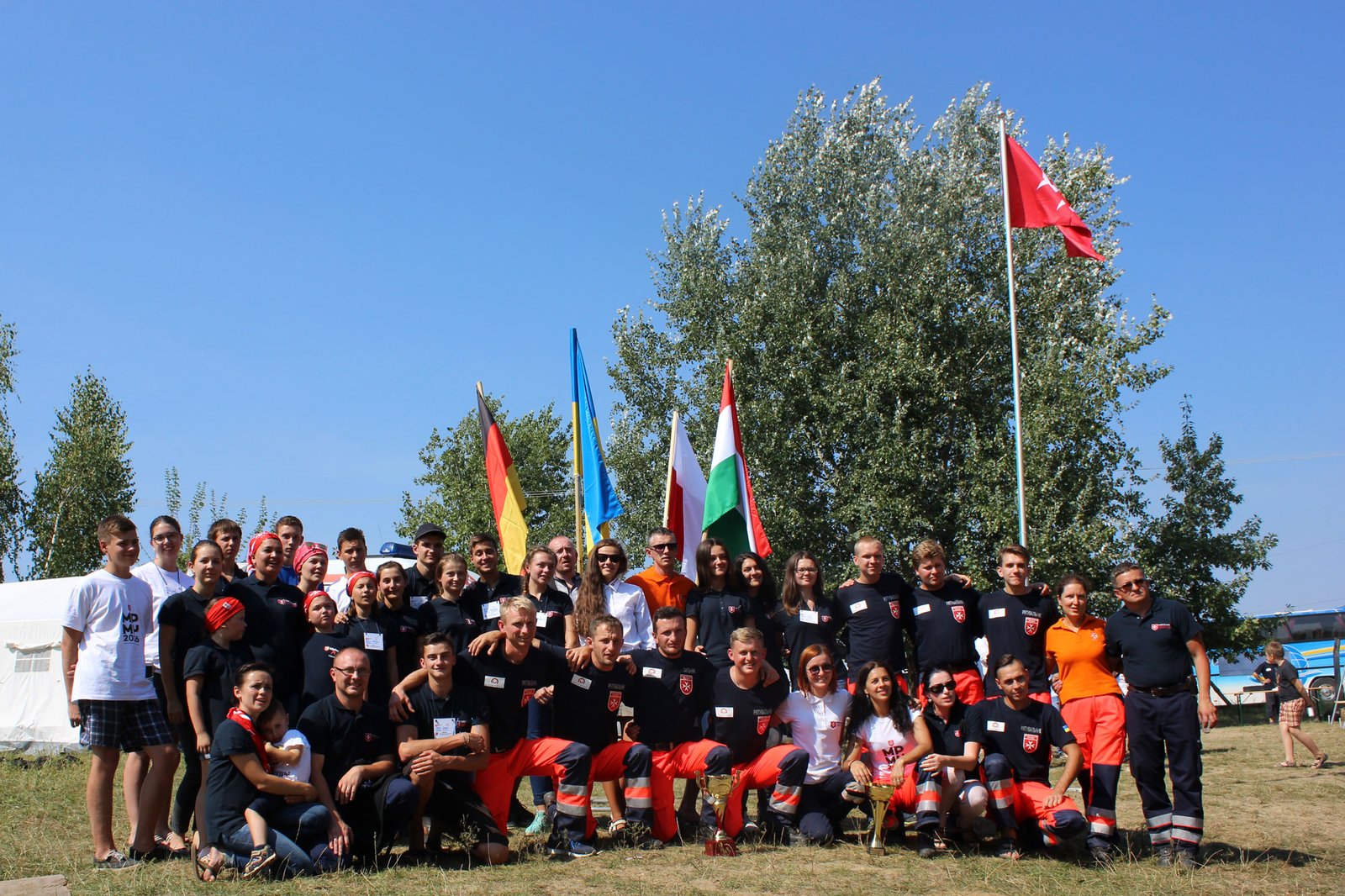 Івано-Франківські команди повернулись додому з міжнародних змагань-маневрів добровольців (волонтерів) – медичних рятувальників Мальтійської Служби Допомоги з двома призовими кубками!!!