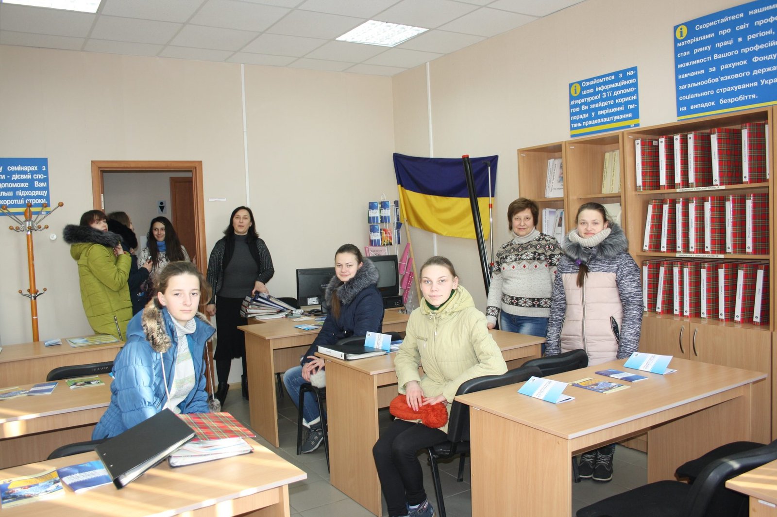Учні Новомиргородської школи-інтернат для глухих обирали професію 