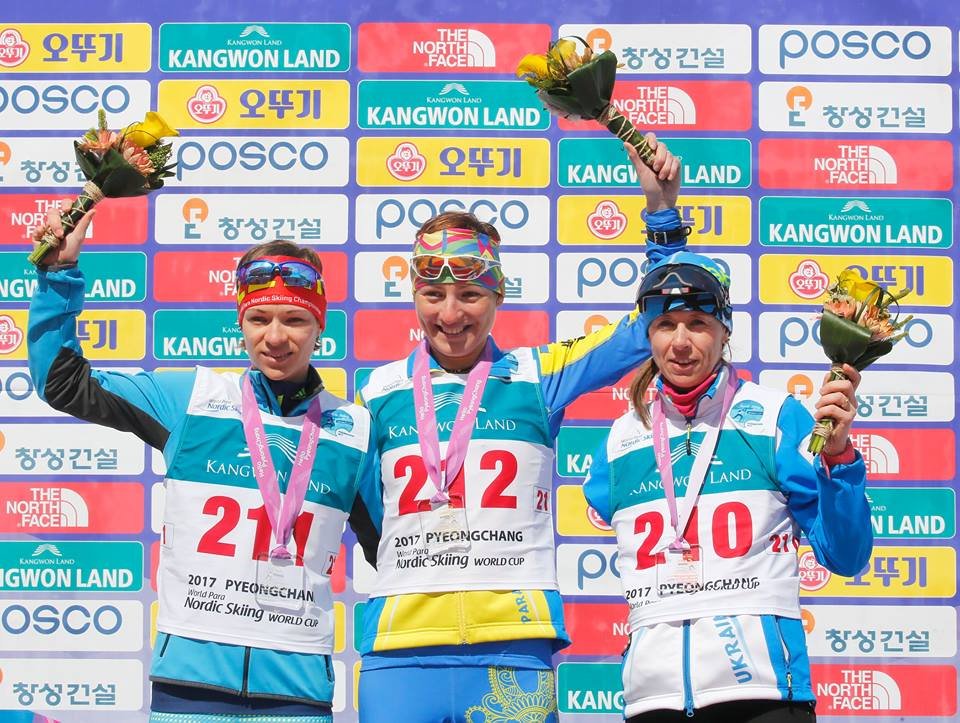 Українські паралімпійці стали першими на кубкові світу з лижних перегонів та біатлону в Кореї