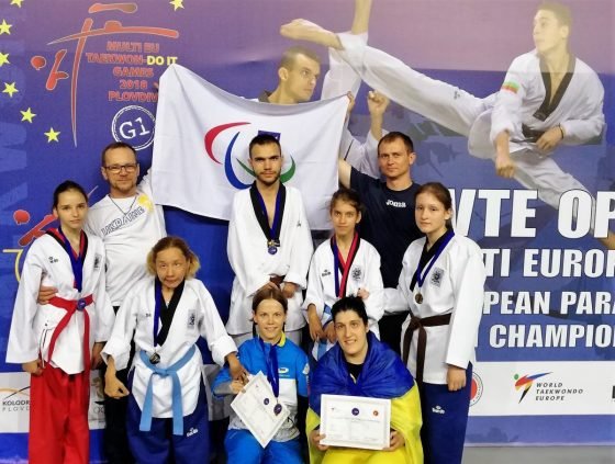 З відритого чемпіонату Європи українські паратхеквондисти повернулись з двома кубками та 7 медалями