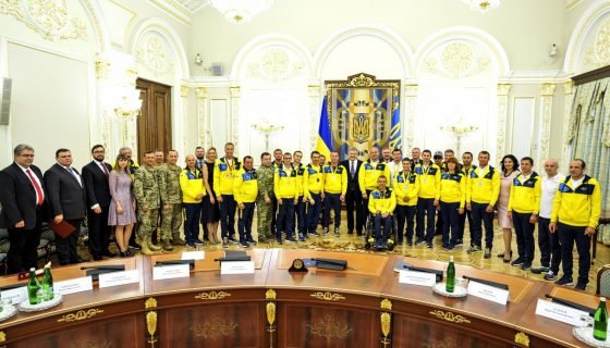 Кожен з вас є прикладом для багатьох поранених українських воїнів – Президент українським призерам «Ігор Нескорених»