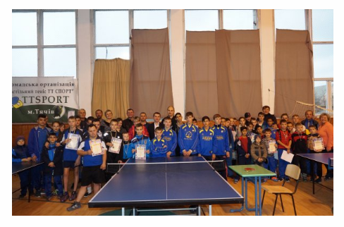 У Тячеві провели майстер-клас та обласні змагання з настільного тенісу для дітей з інвалідністю