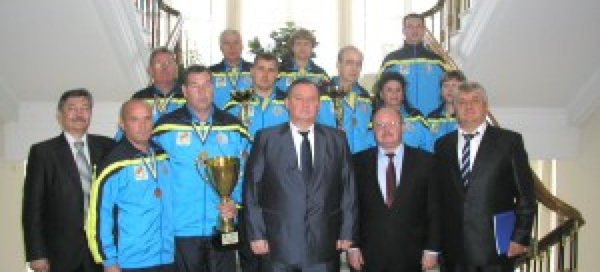 Состоялось торжественное поздравление победителей первой Всеукраинской спартакиады среди инвалидов труда и пострадавших на производстве «Сила духа»