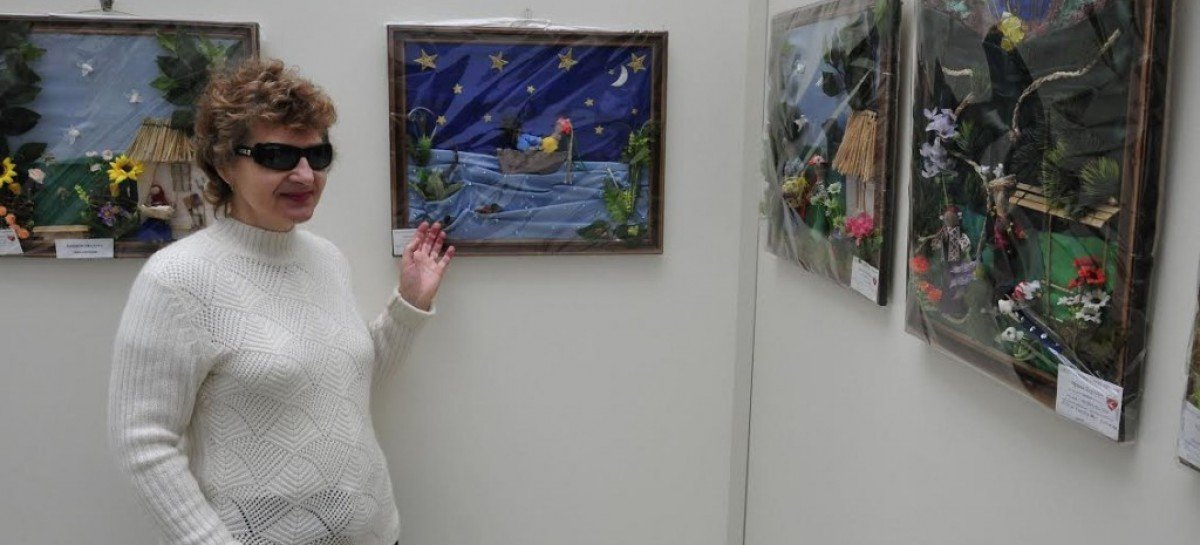 Творчість незрячих майстрів: в музеї Шевченка відкрилася виставка