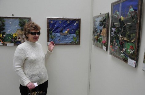 Творчість незрячих майстрів: в музеї Шевченка відкрилася виставка
