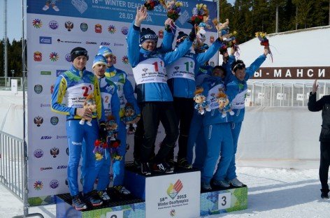 Другий змагальний день Дефлімпіади-2015: в українців срібло в естафеті