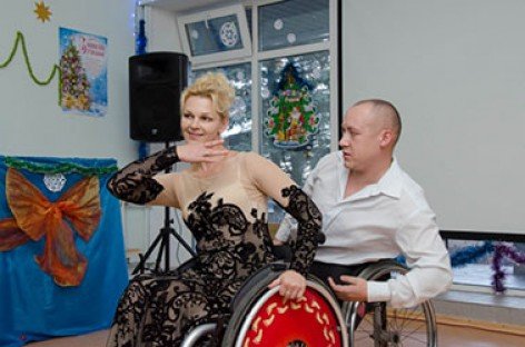 Самая красивая украинка в инвалидной коляске