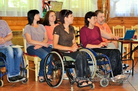 Всеукраїнська програма «Здоров’я жінок України» –  захист прав жінок з інвалідністю –  вимушених переселенців зі Сходу України