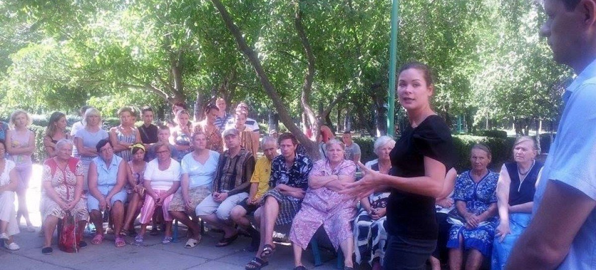 Візит Марії Гайдар у санаторії Сергіївки, в яких проживають внутрішньо переміщені особи – інваліди