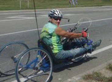 Супермарафон на инвалидной коляске