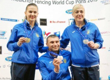 Представники паралімпійського фехтування Львівщини здобули медалі Кубку світу
