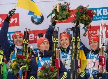 Україна в драматичній боротьбі завоювала “золото” Кубка світу з біатлону