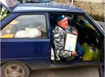 Херсонський волонтер Григорій Янченко на потреби АТО зібрав понад 1,3 мільйона гривень