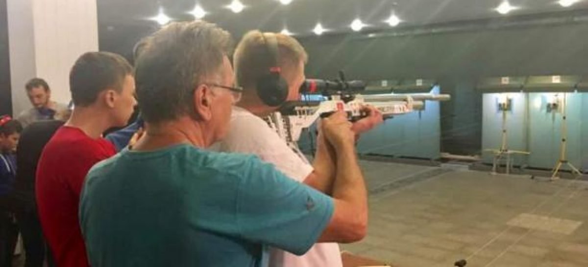 На Львівщині вперше презентували кульову стрільбу для незрячих спортсменів