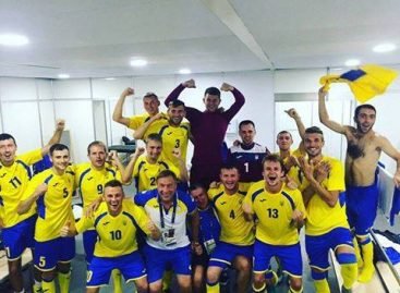 Українські футболісти стали першими на Міжнародному турнірі з паралімпійського футболу