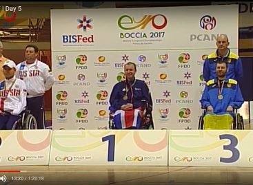 Національна паралімпійська збірна команда з бочча успішно дебютувала на чемпіонаті Європи