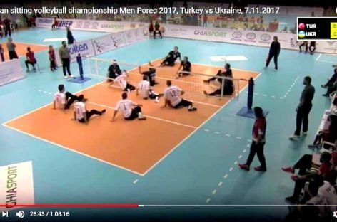 Дві яскраві перемоги України на чемпіонаті Європи з волейболу сидячи