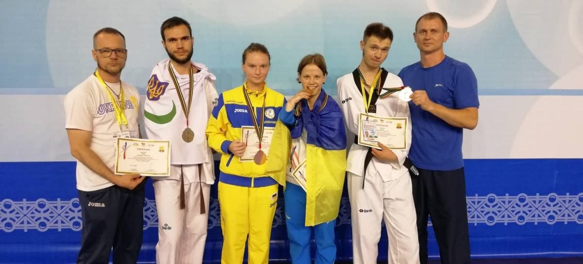 На міжнародному турнірі з тхеквондо паралімпійці України вибороли 4 медалі