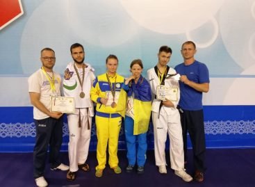 На міжнародному турнірі з тхеквондо паралімпійці України вибороли 4 медалі