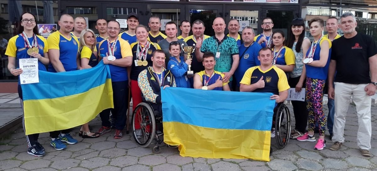 21 медаль вибороли на чемпіонаті Європи спортсмени з інвалідністю у армспорті