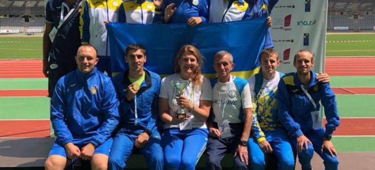 Українські легкоатлети з інвалідністю стали першими на чемпіонаті Європи з легкої атлетики