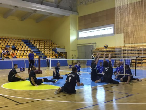 Україна стала п'ятою у міжнародному турнірі з волейболу сидячи
