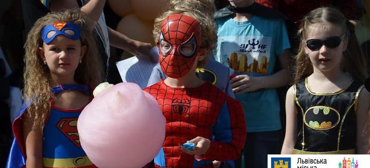 У «Джерелі» відбулось Велике дитяче свято «Я — супергерой»