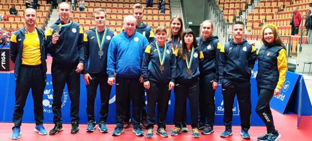 Українські паралімпійці яскраво завершили індивідуальні змагання з настільного тенісу на чемпіонаті Європи