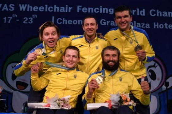 Фантастичне золото України на чемпіонаті світу з фехтування на візках