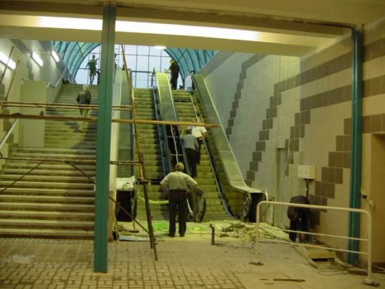 На столичній станції "Академмістечко" планують встановили пасажирські ліфти замість ескалаторів, які не працюють 16 років