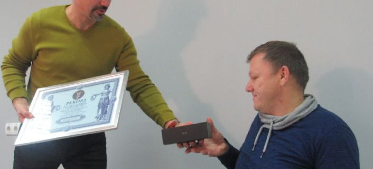 Спортсмен на інвалідному візку із Шостки встановив рекорд України