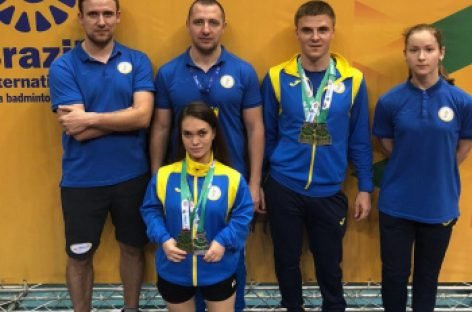 Українські парабадмінтоністи вибороли 4 медалі міжнародного турніру