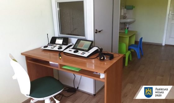 В міській дитячій лікарні Львова запрацював унікальний кабінет обстеження слуху