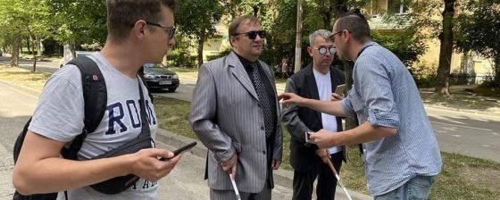 "Сліпий випадок": у Львові знімають фільм за участі незрячих акторів