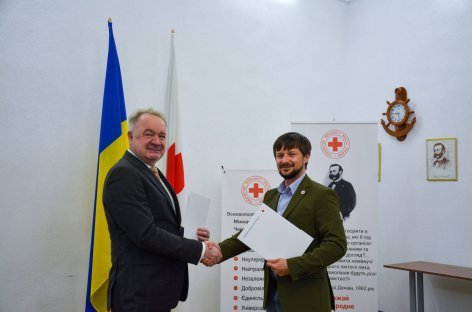 Червоний Хрест України розпочинає співпрацю з Київським казенним експериментальним протезно-ортопедичним підприємством