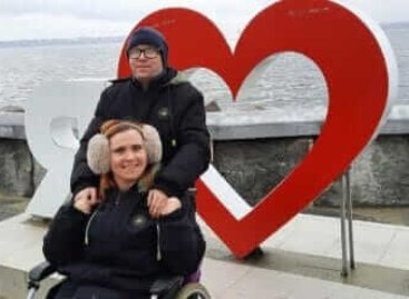Побралися у День усіх закоханих. Історія пари з інвалідністю з Херсонщини (ФОТО, ВІДЕО)