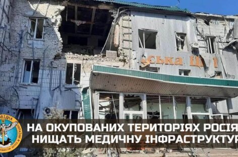 Росіяни знищують медичну інфраструктуру на окупованих територіях – ГУР