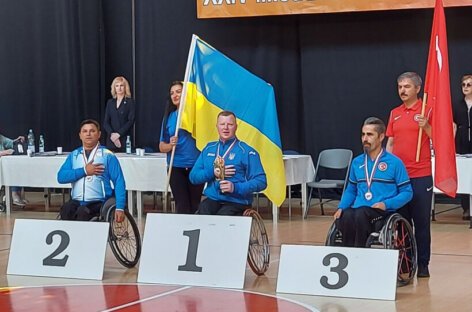2 медалі України на міжнародному турнірі зі спортивних танців на візках