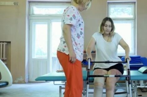 Львівські медики готують пацієнтів, постраждалих від війни, до протезування (ВІДЕО)