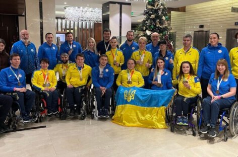 Українські парафехтувальники стали першими в Європі