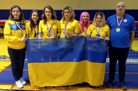 Україночки вибороли золото міжнародного турніру з голболу
