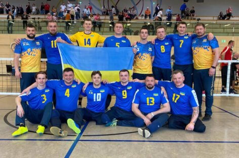 Українські параволейболісти – віцечемпіони міжнародного турніру з волейболу сидячи
