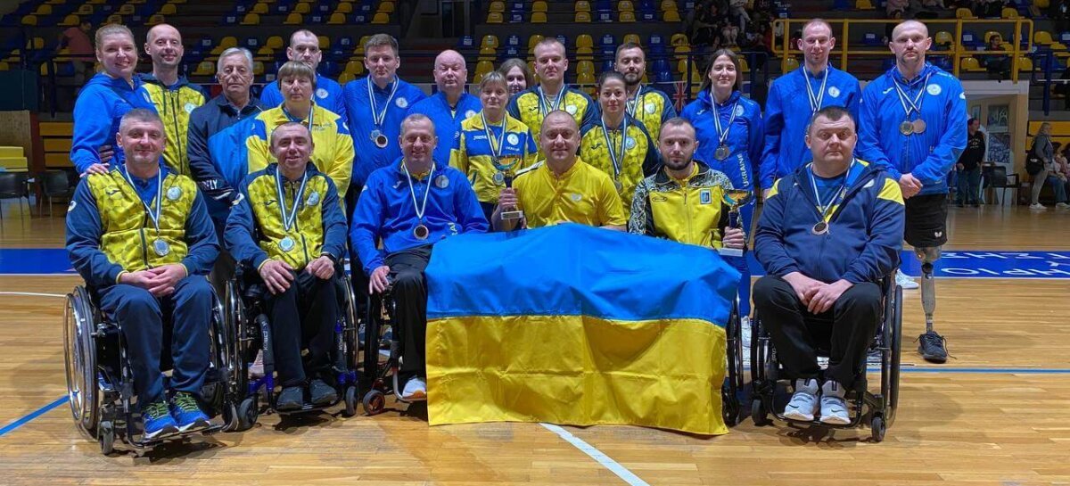 Збірна команда України з паранастільного тенісу переможно завершила свій виступ на міжнародному турнірі в Греції