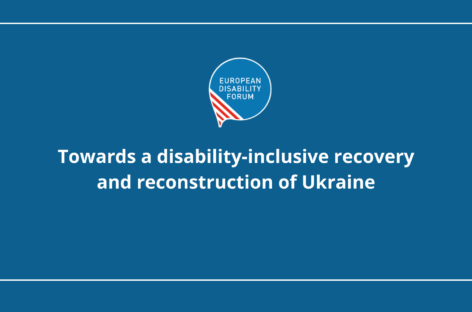 Towards a disability-inclusive recovery and reconstruction of Ukraine
