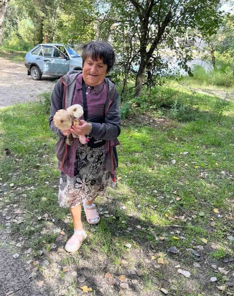 Пані Світлана, мешканка Опішнянської громади